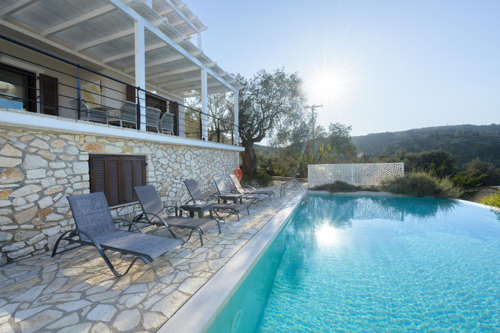 Villa Bougarini Haven Family Villa Rock Pool Oasis Ieromonachos Dış mekan fotoğraf